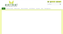 Desktop Screenshot of paribal.de